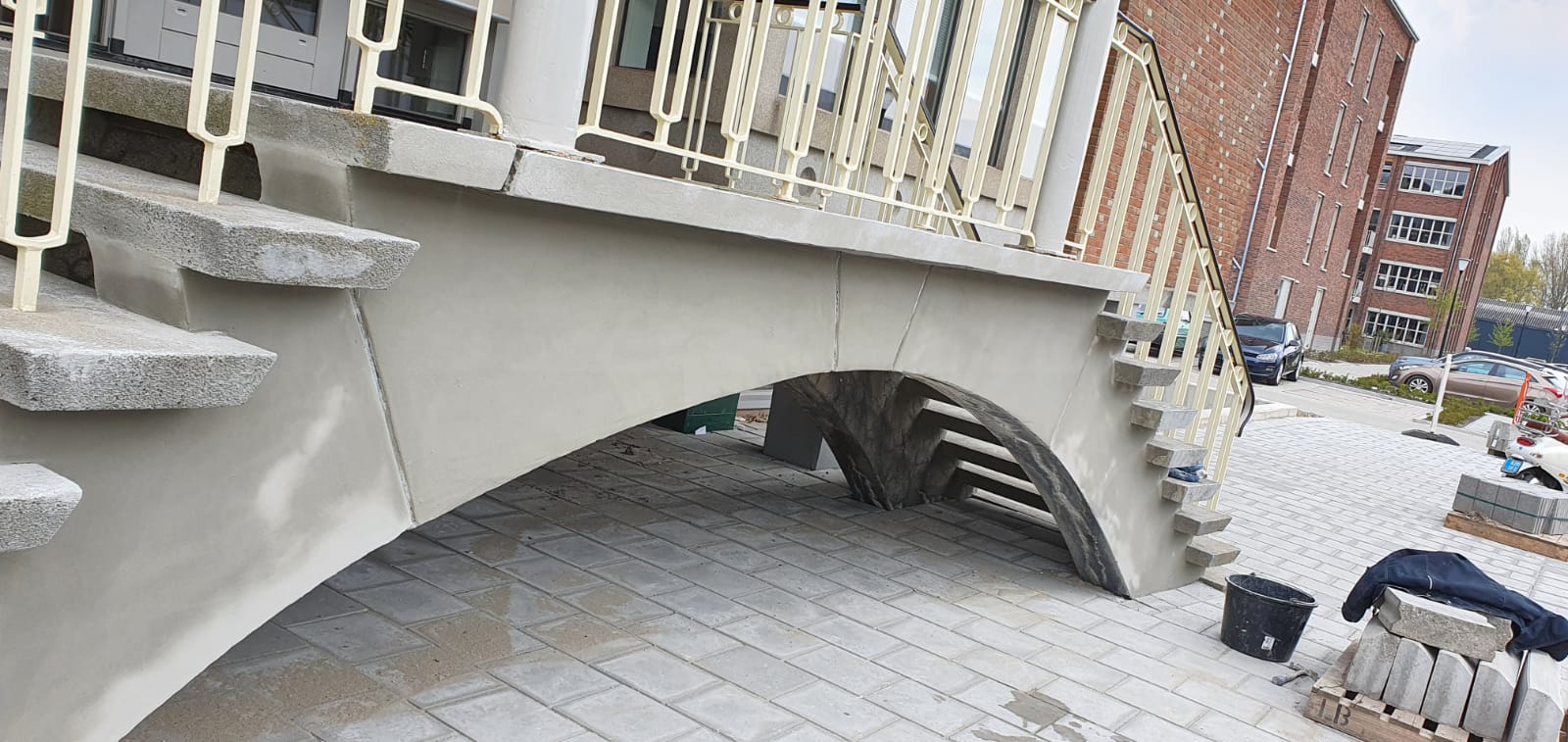 Amsterdam Straat Project Trappenreparatie